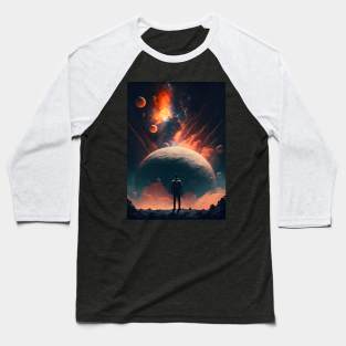 Vision From The Future Baseball T-Shirt